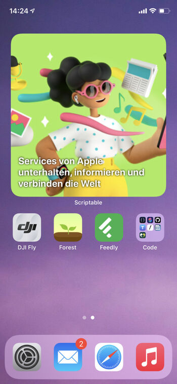 Apple Newsroom Widget