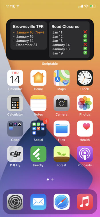 Boca Chica SpaceX Widget